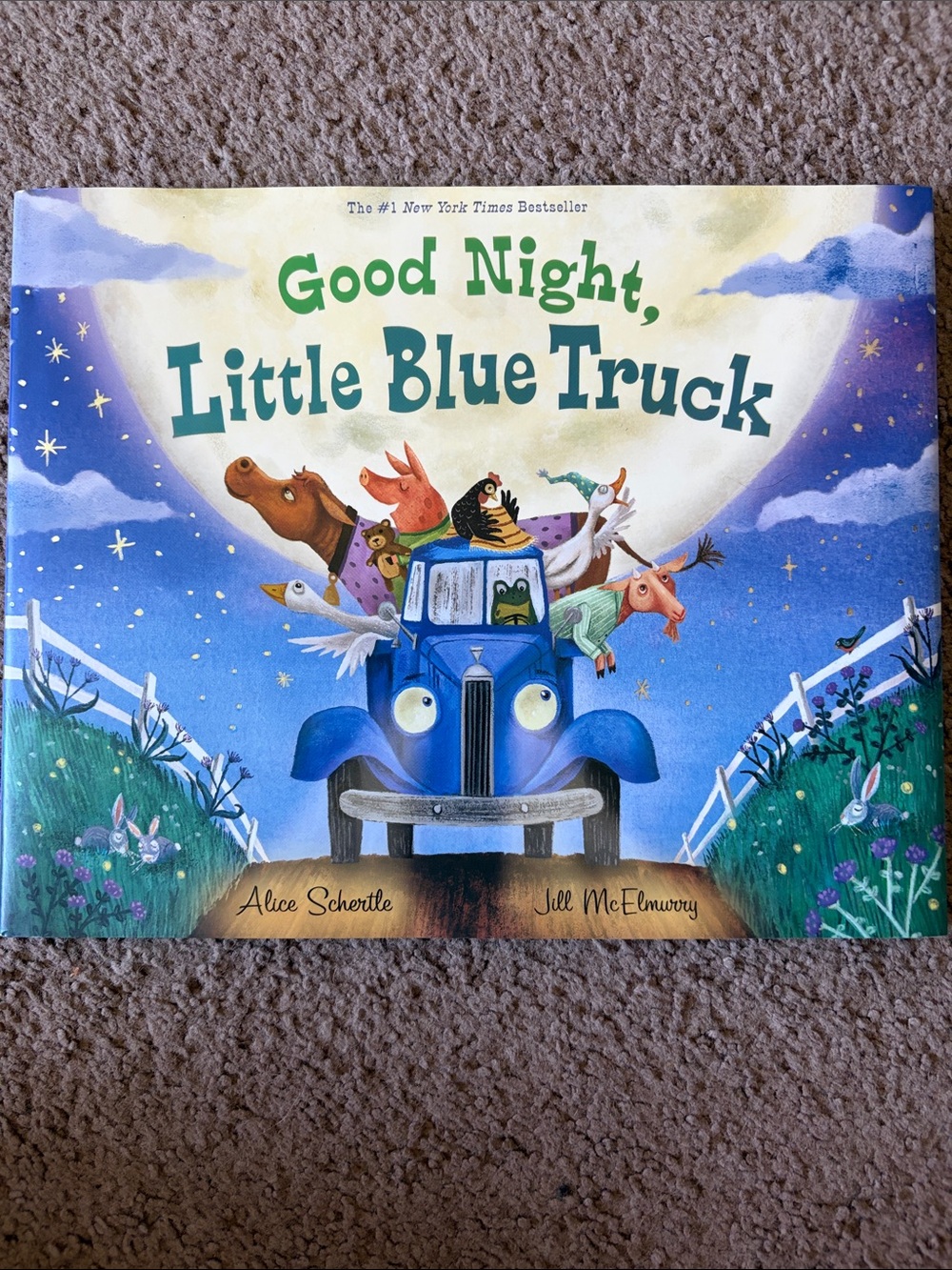 Good Night, Little Blue Truck Book